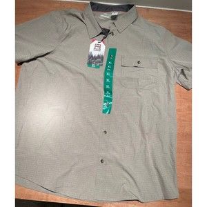 Avalanches Men's Performance Short Sleeve Woven Shirt